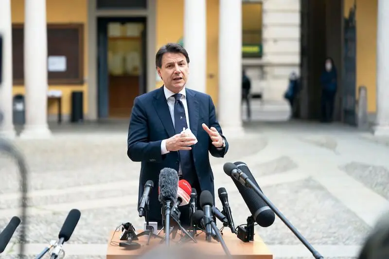 conte a milano 27 aprile