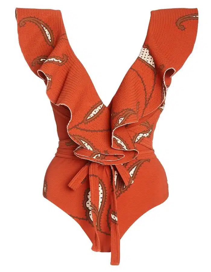 costume intero con volant estate 2020