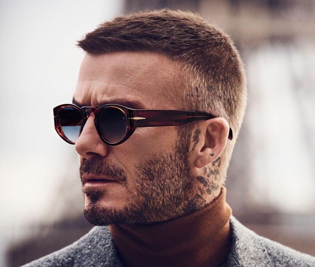 david beckham taglio capelli uomo 2021