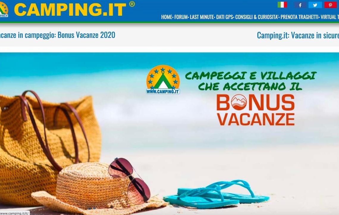 campeggi villaggi bonus vacanze