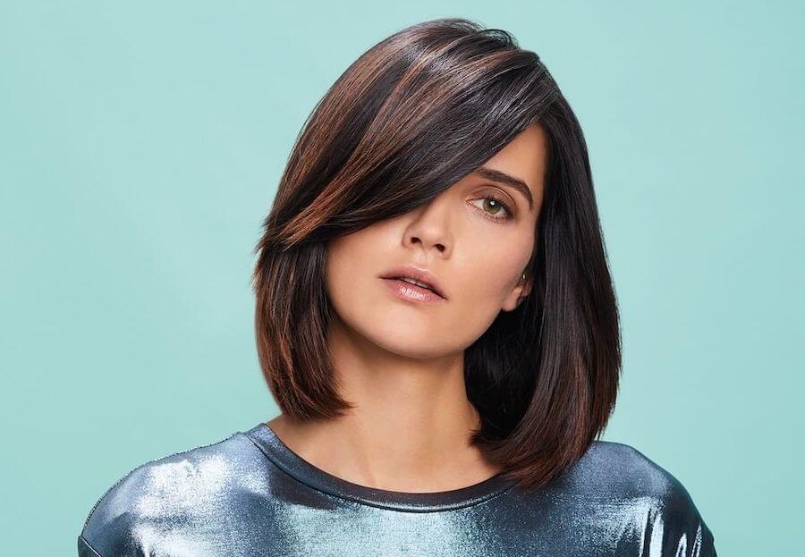 Capelli Long Bob Liscio Mosso Scalato 7 Nuovi li Donne Sul Web