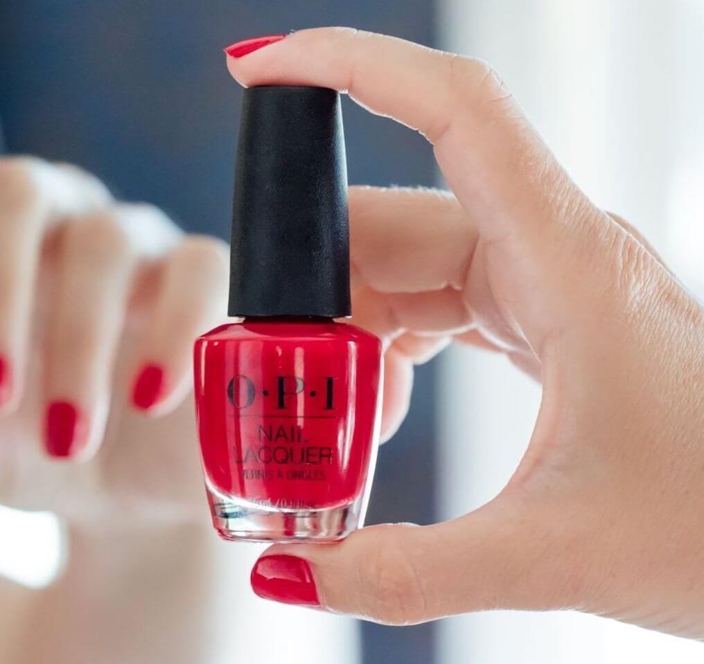 smalto rosso opi estate 2020