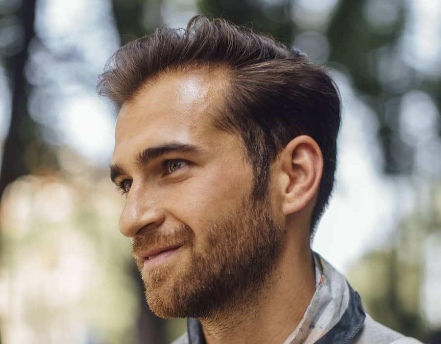 stempiatura taglio capelli uomo