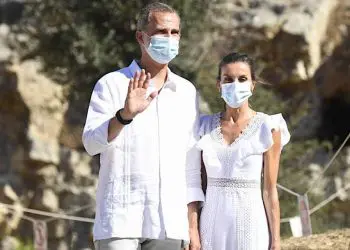 Letizia Ortiz e Felipe ritorno a Madrid