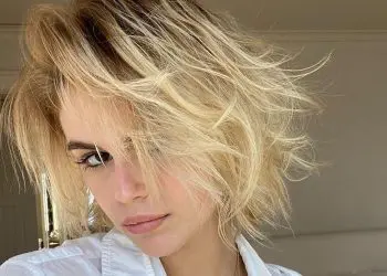kaya gerber capelli biondi 2020