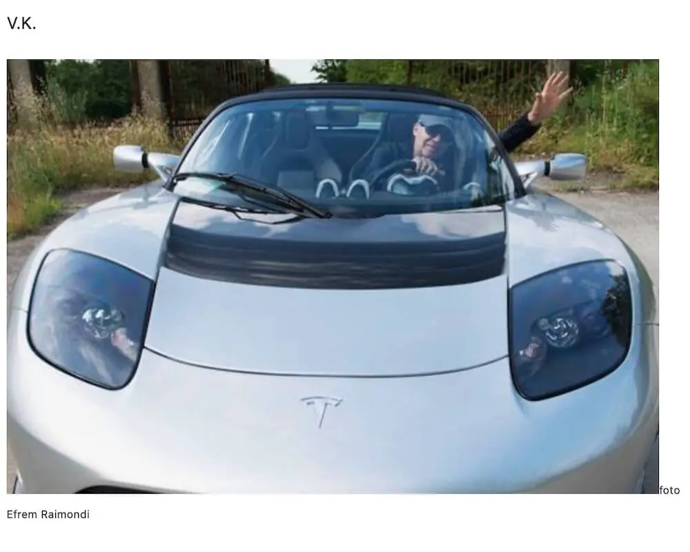 vasco rossi tesla