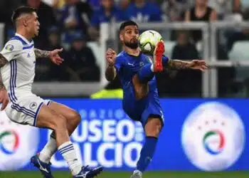 Italia-Bosnia, Insigne