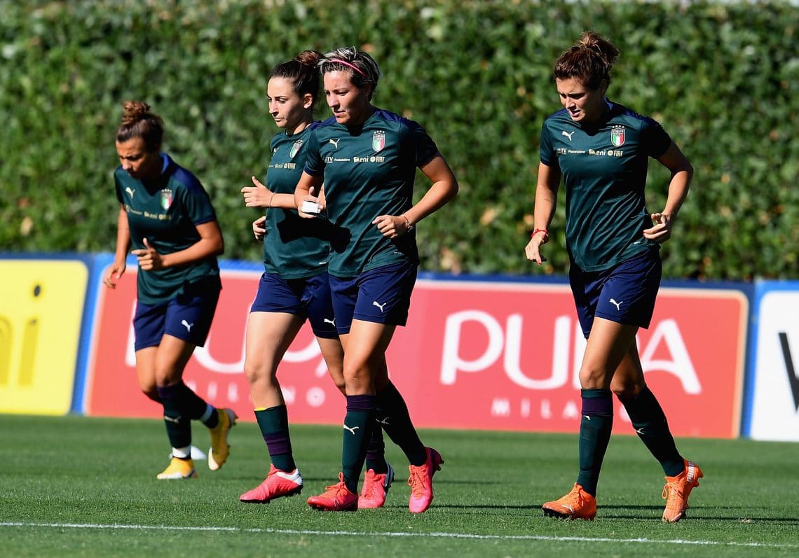 Italia allenamento Pre Bosnia