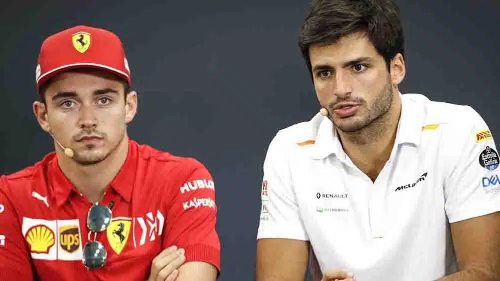 Leclerc e Sainz 