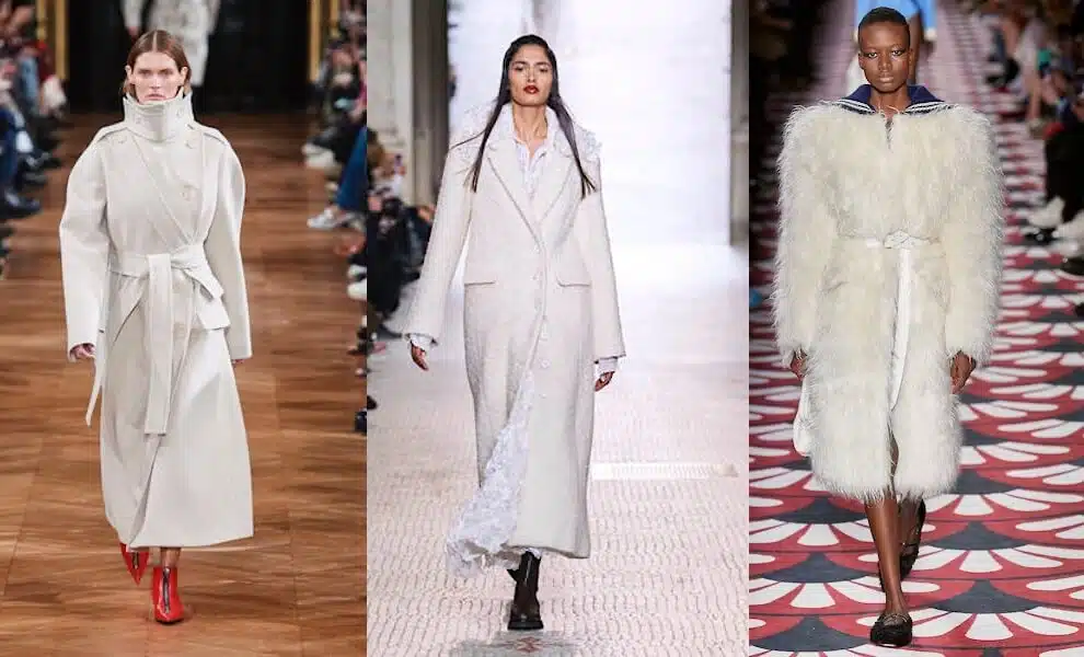 cappotti bianchi inverno 2020 2021