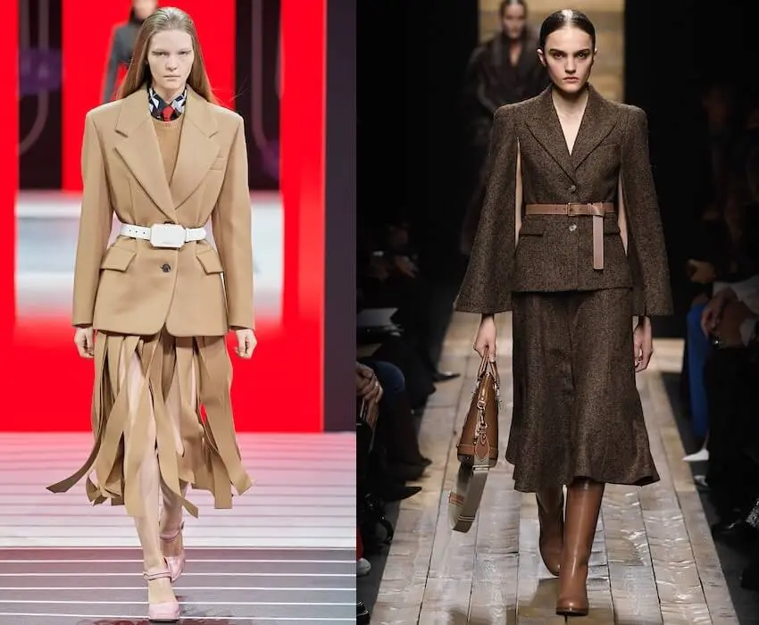 colori moda inverno 2020 2021 beige marrone