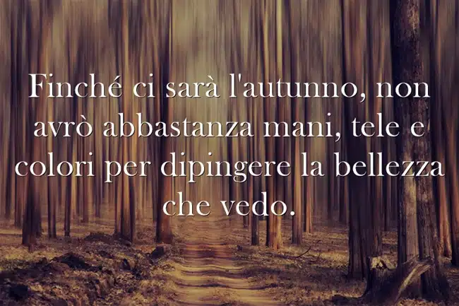 frasi autunno colori