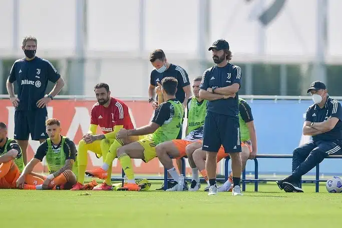 pirlo instagram allenamenti