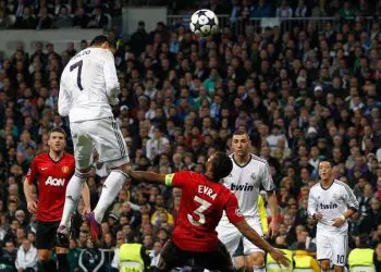 ronaldo gol di testa altezza record