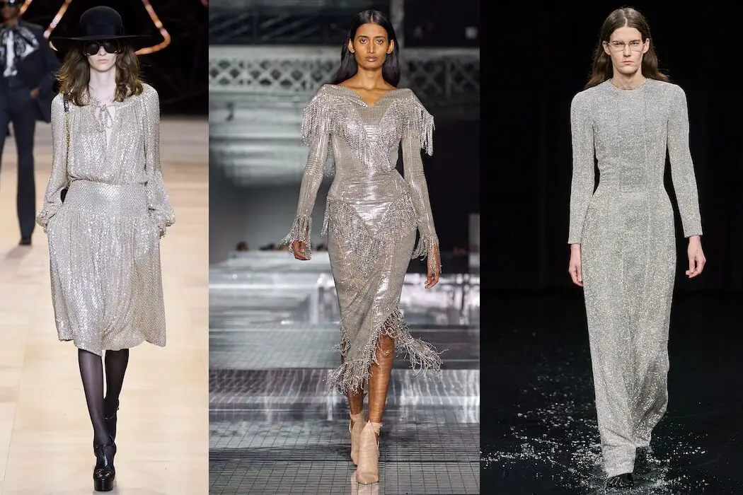 vestiti argento inverno 2020 2021