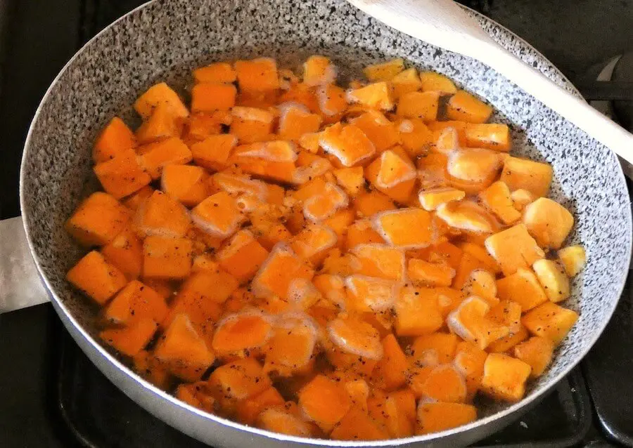 minestra milanese zucca step 1