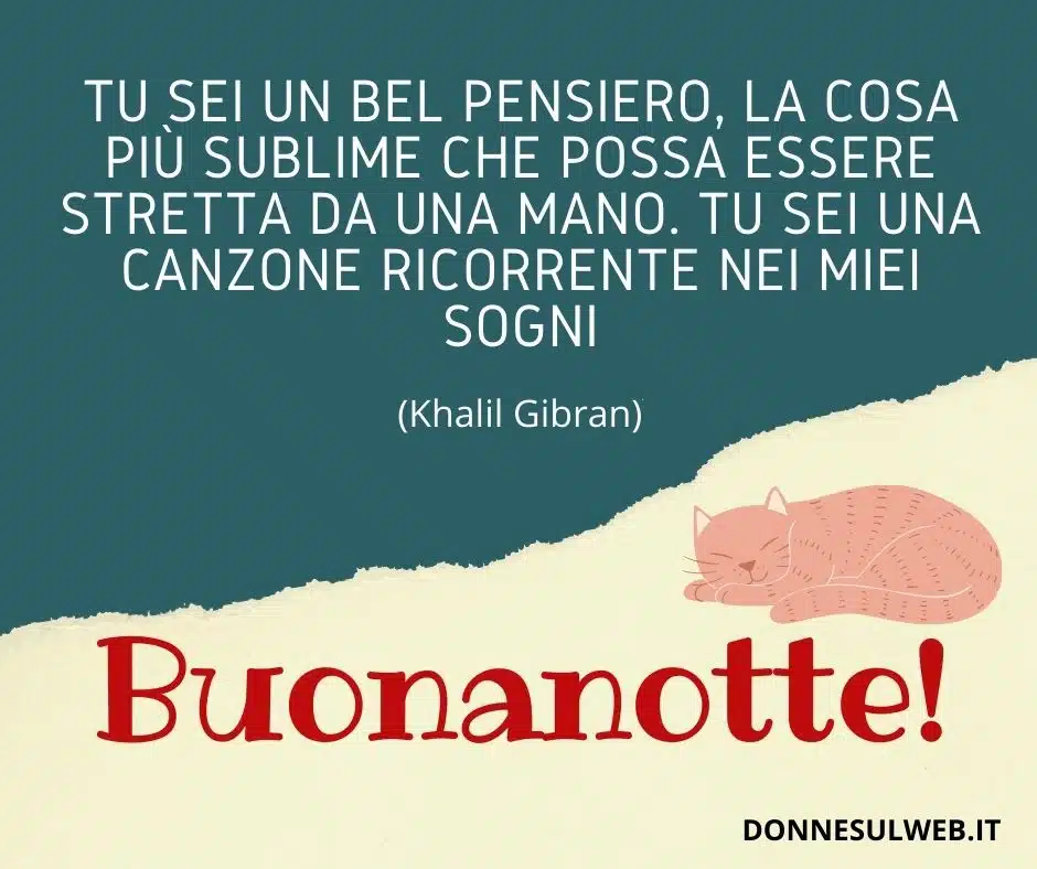 Frasi buonanotte per lei 4