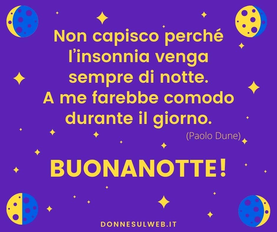 100 Frasi Per La Buonanotte Le Piu Belle Da Dedicare Immagini Frasi