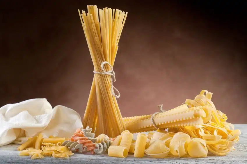 pasta tipi formati e farine usate