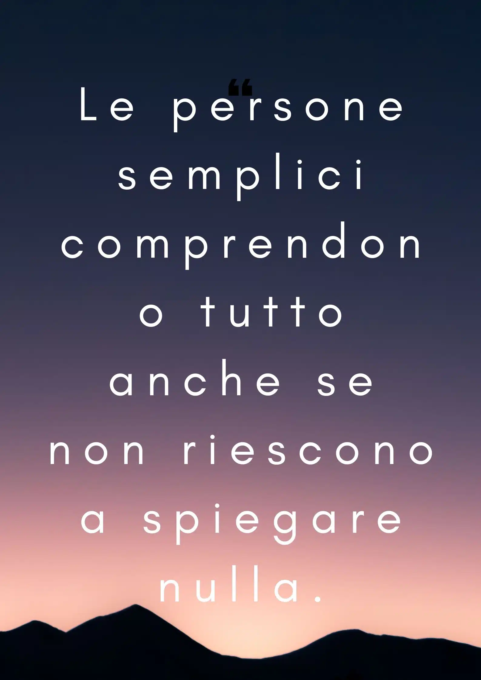 persone semplici frasi