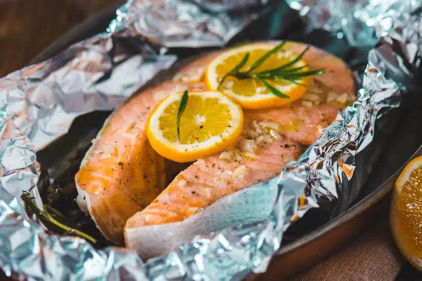 salmone al forno