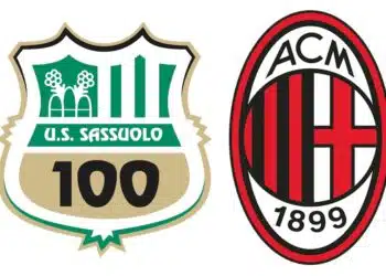 sassuolo milan diretta live