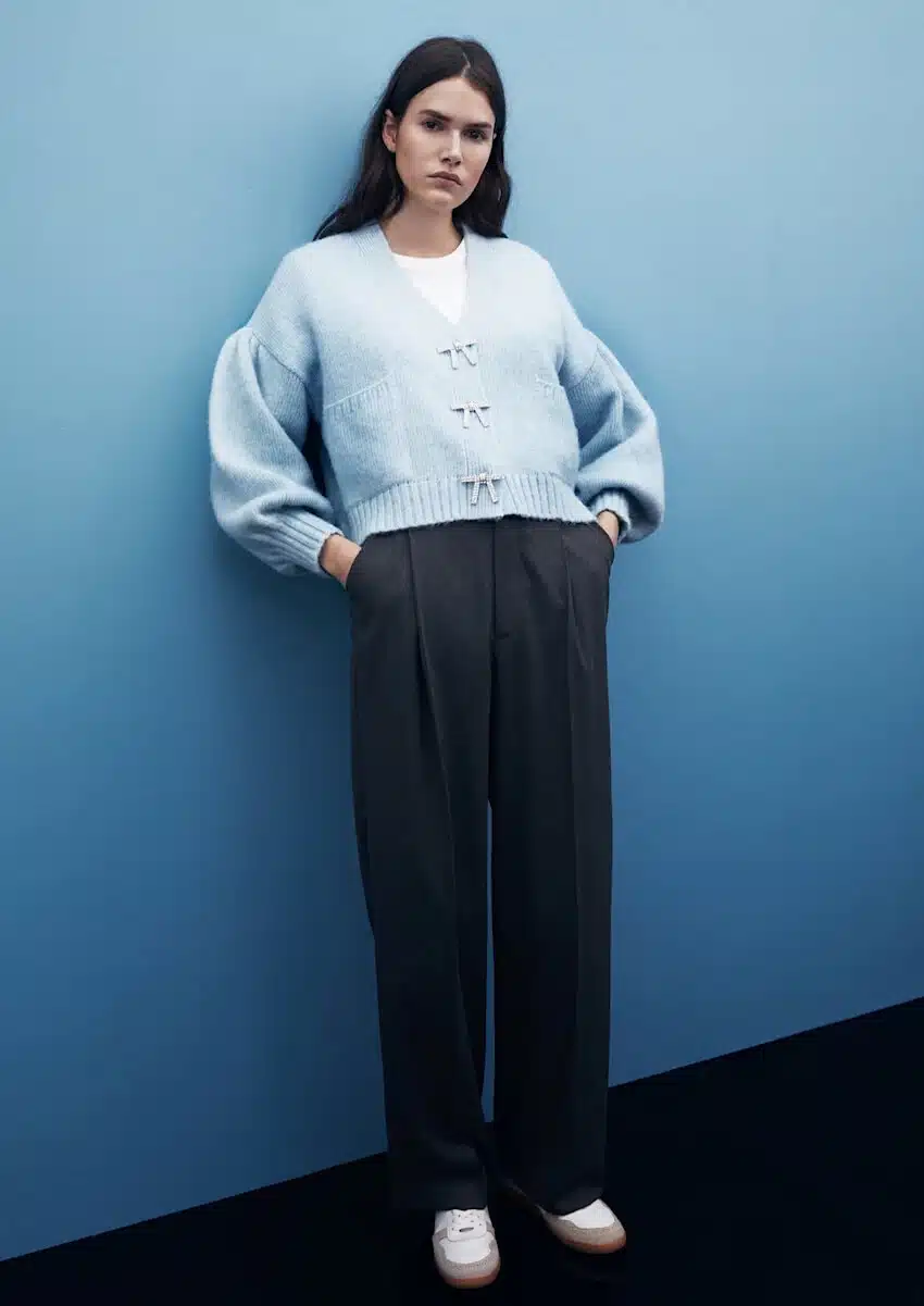 zara pullover fiocchi strass 2021