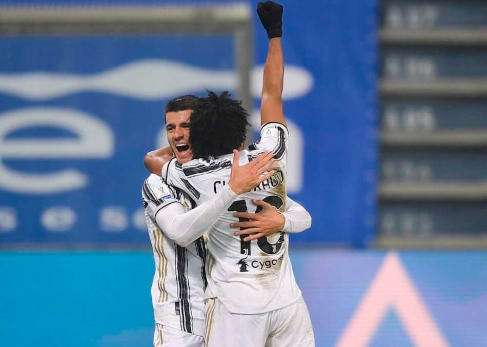 Juventus 2021 supercoppa vittoria