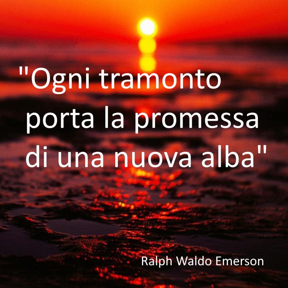 frasi sul tramonto