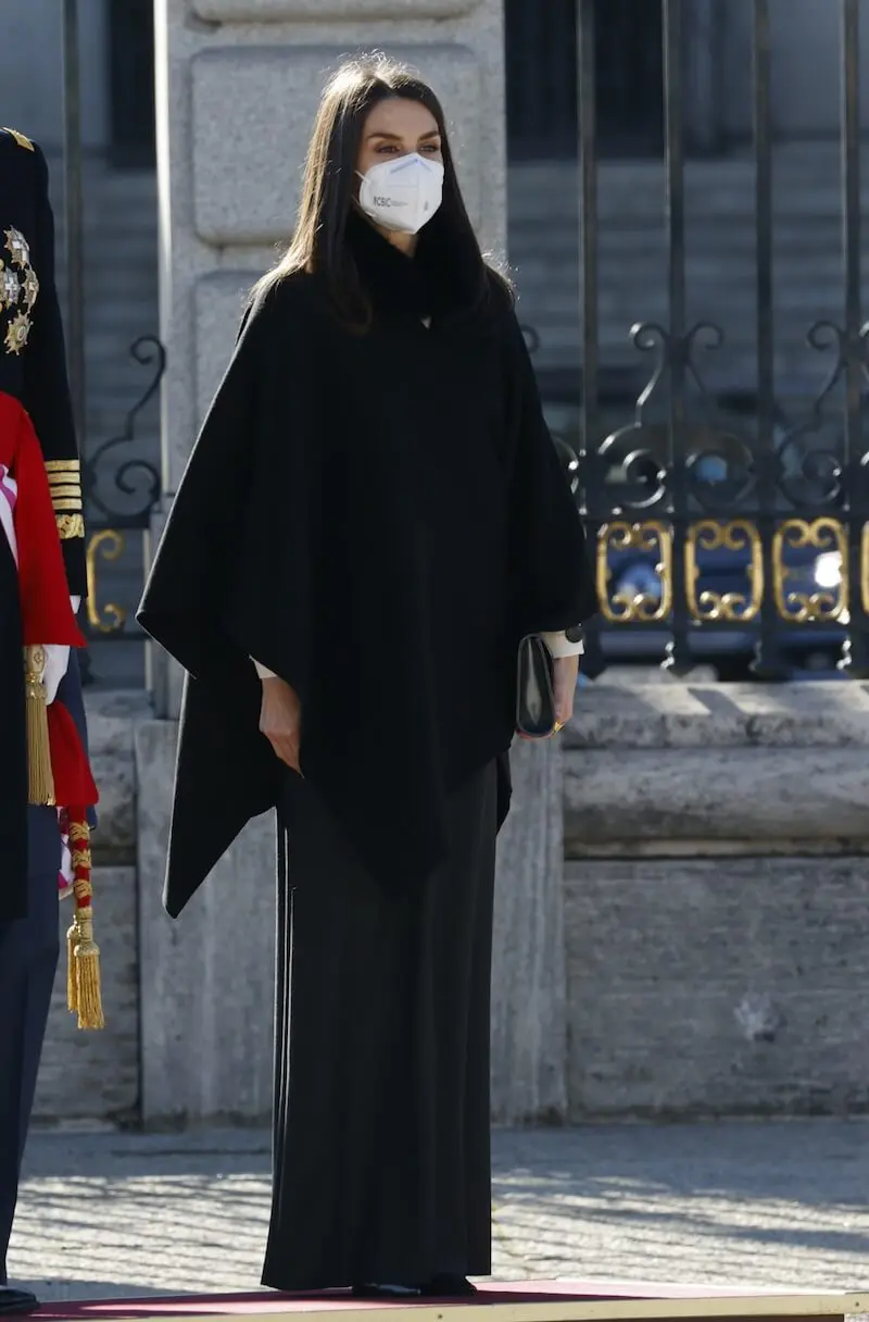 letizia ortiz look 6 gennaio 2021