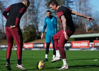 Milan allenamento