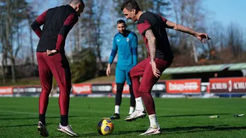 Milan allenamento