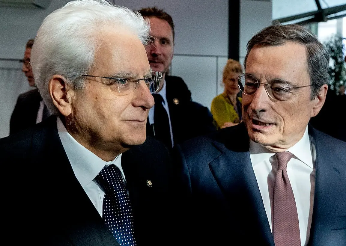 mattarella draghi Bce