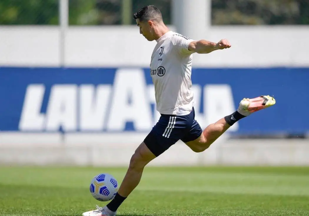 Juventus ronaldo allenamenti