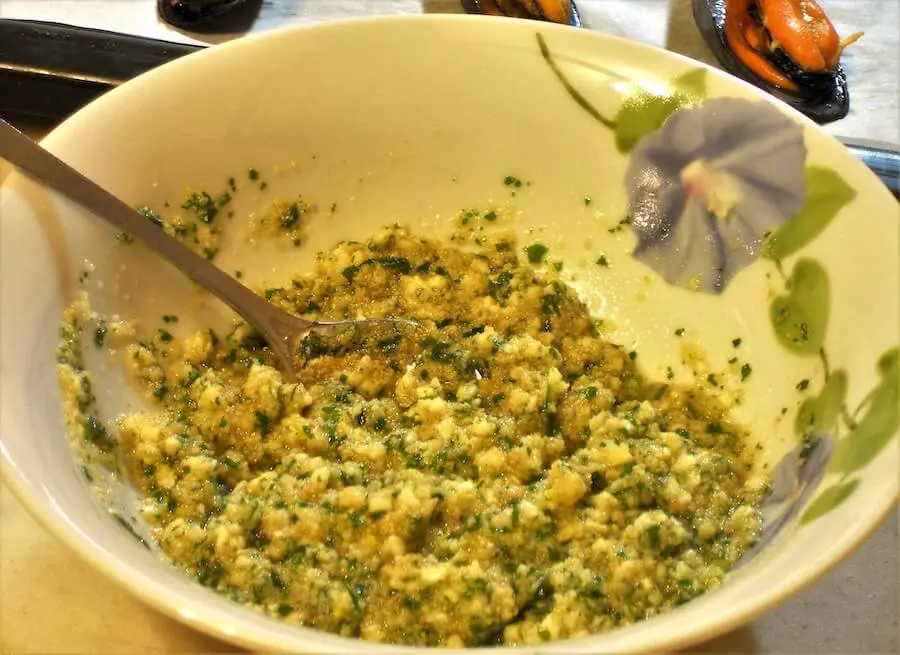 impasto per cozze gratinate