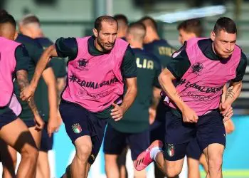 Euro 2020 nazionale Italiana allenamenti