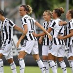 Juventus rosa Spielerinnen