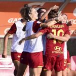 Giocatrici AS Roma femminile