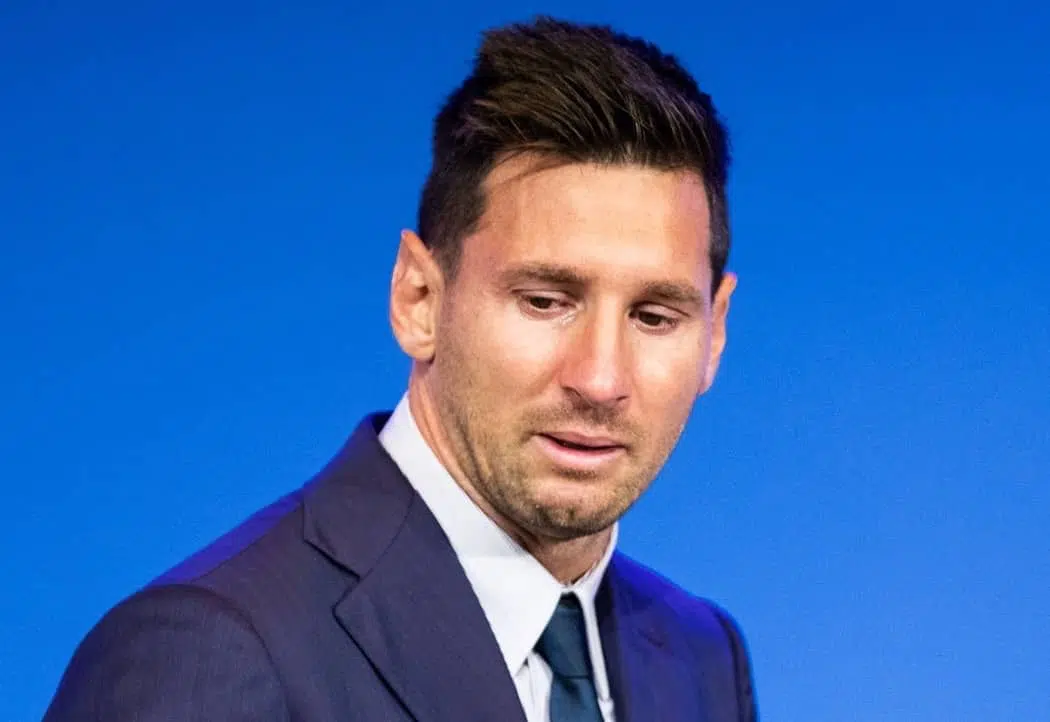 Lionel Messi Psg conferenza stampa