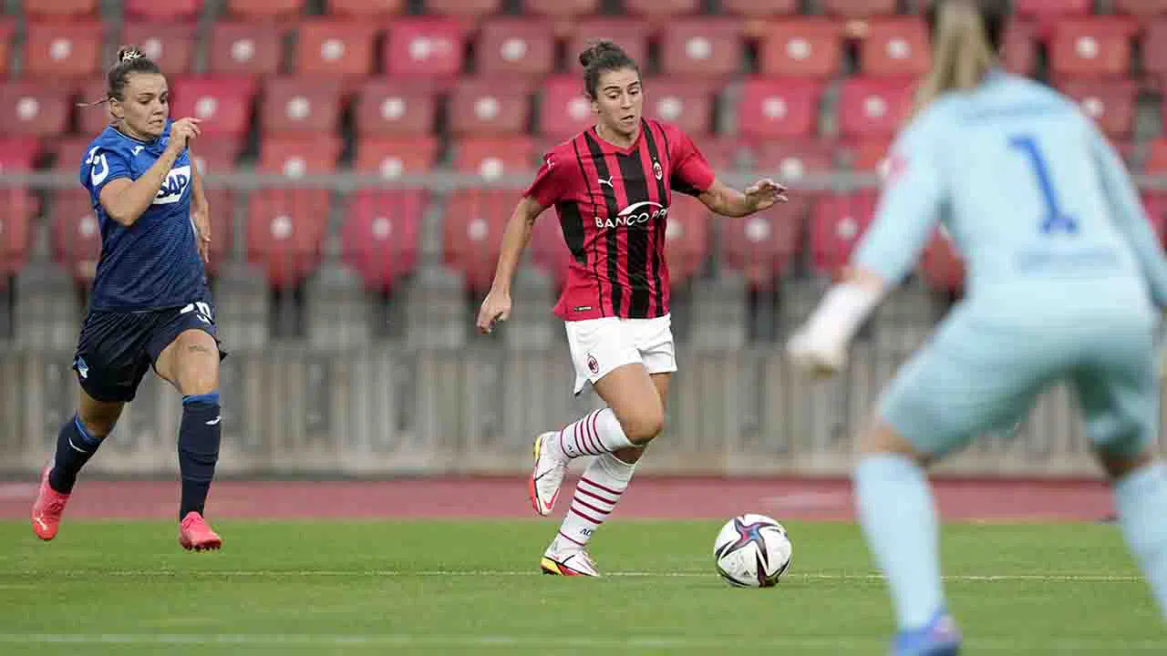 Milan femminile Hoffenheim