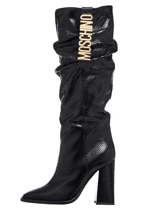 moschino-stivali con logo 21-22