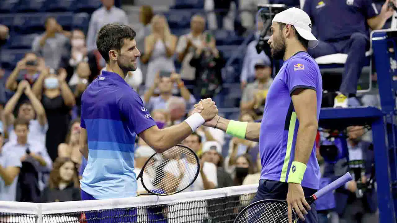 Djokovic e Berrettini