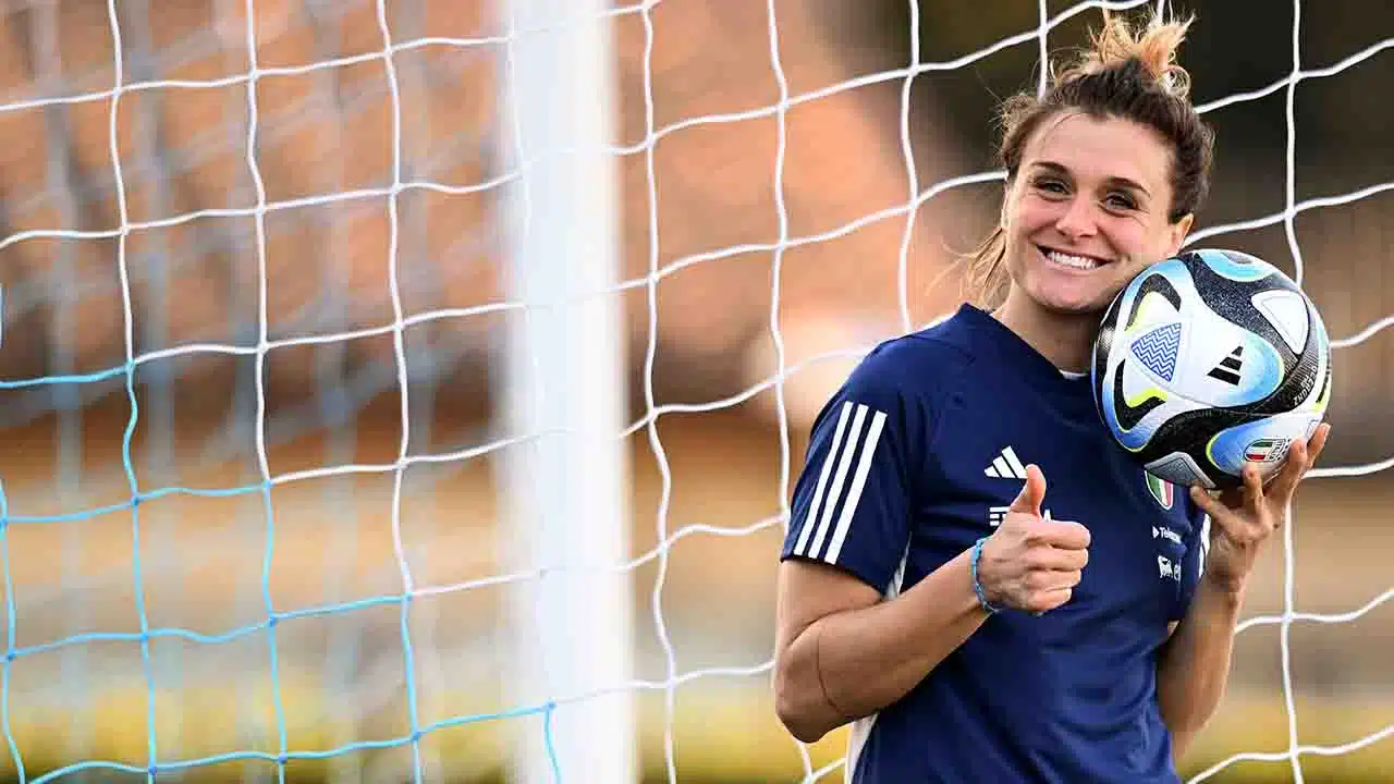 Cristiana Girelli giocatrice Nazionale femminile