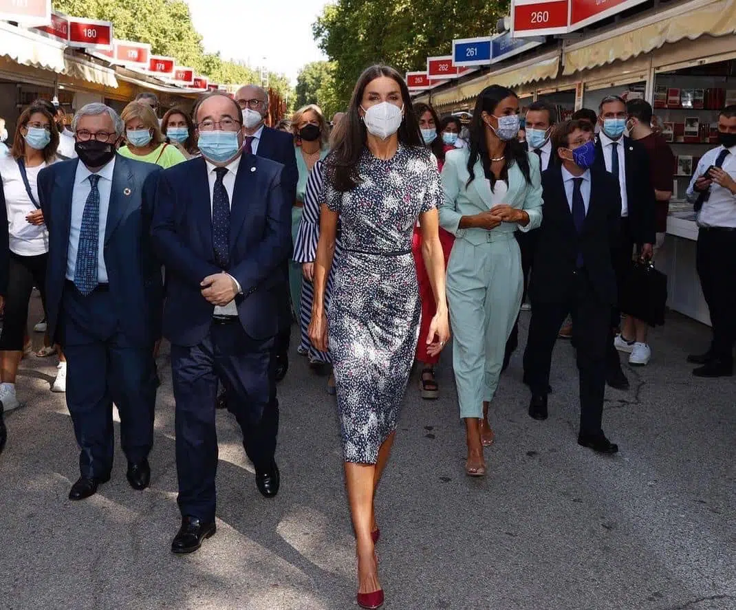 Letizia Ortiz fiera del libro madrid 2021