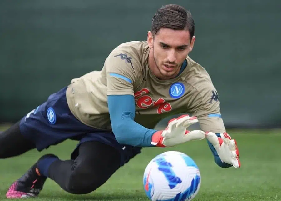 Alex Meret portiere Napoli Calcio