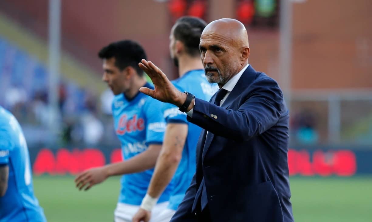 Prossime partite Napoli Spalletti