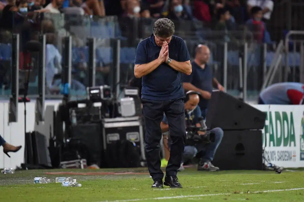 Cagliari calcio Walter Mazzarri
