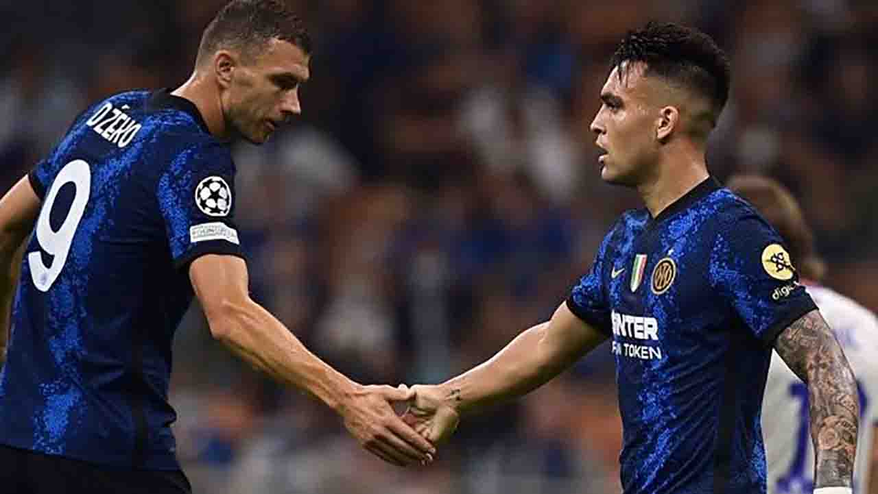 Inter Dzeko e Lautaro