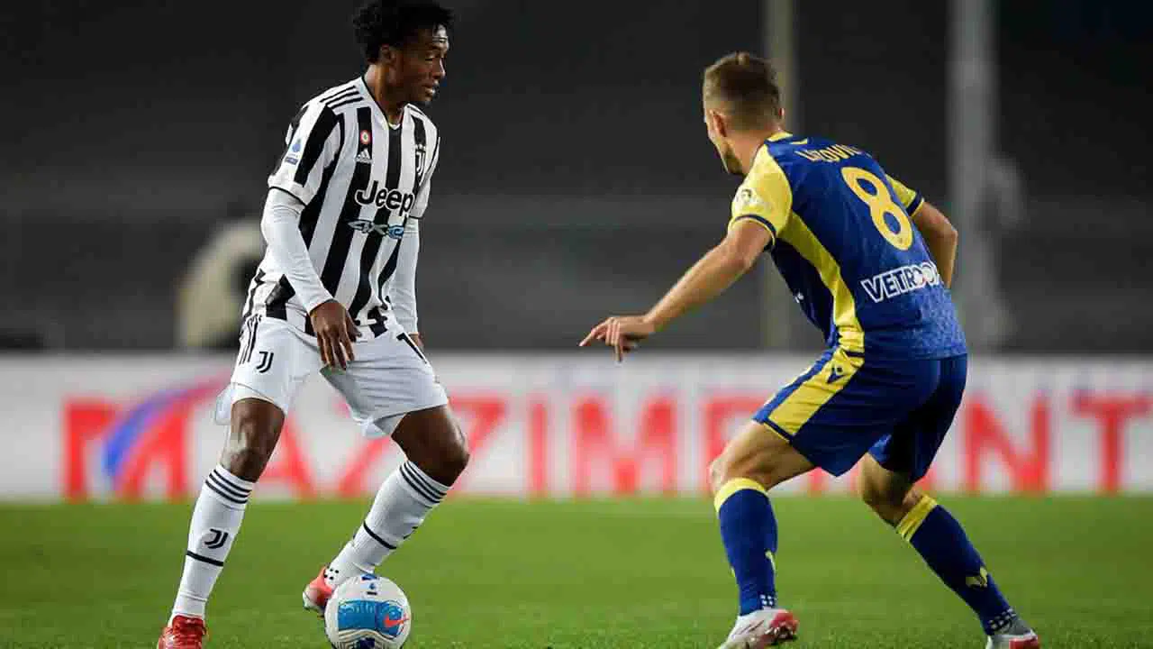Juventus Verona Cuadrado