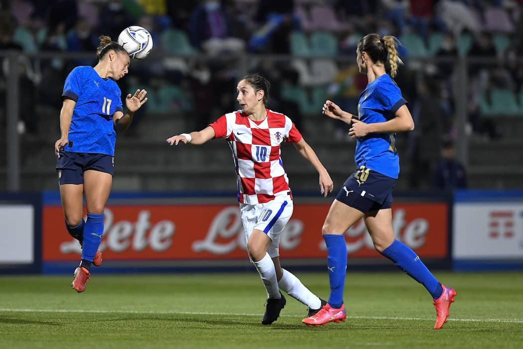 Calcio femminile, Italia-Croazia